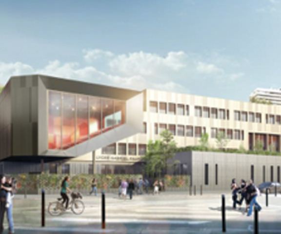 Restructuration du lycée Gabriel Faure